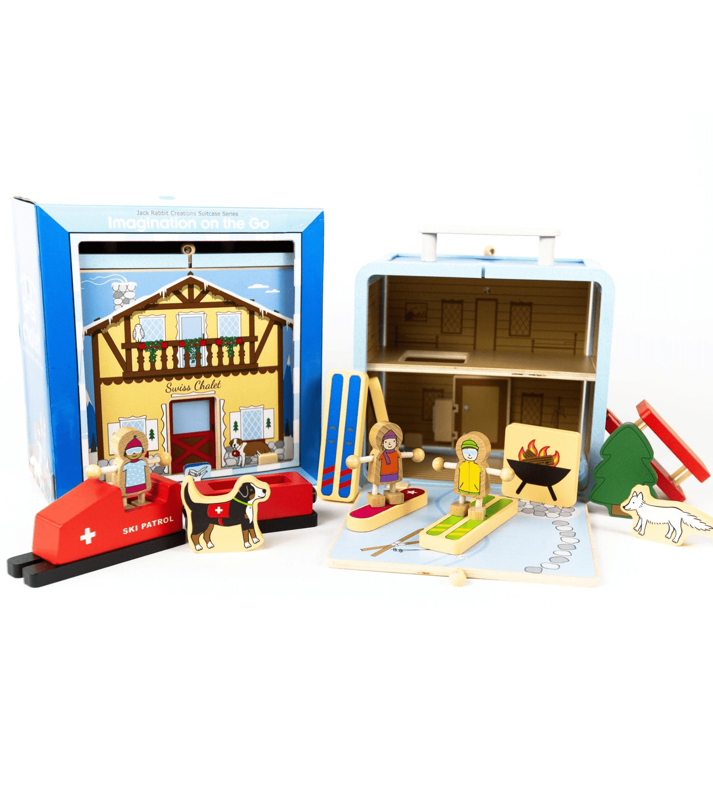 Suitcase Series - Ski Chalet