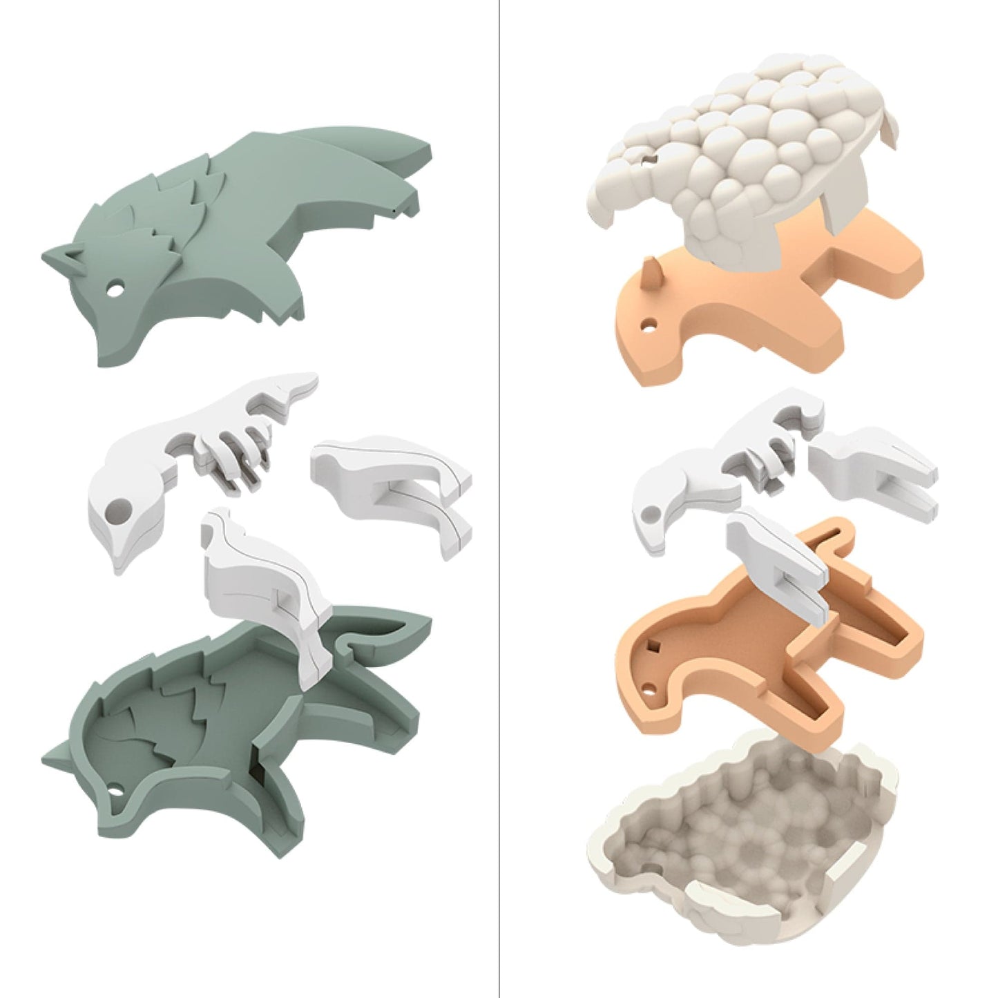 Wild And Wooly Bundle: Wolf And Sheep