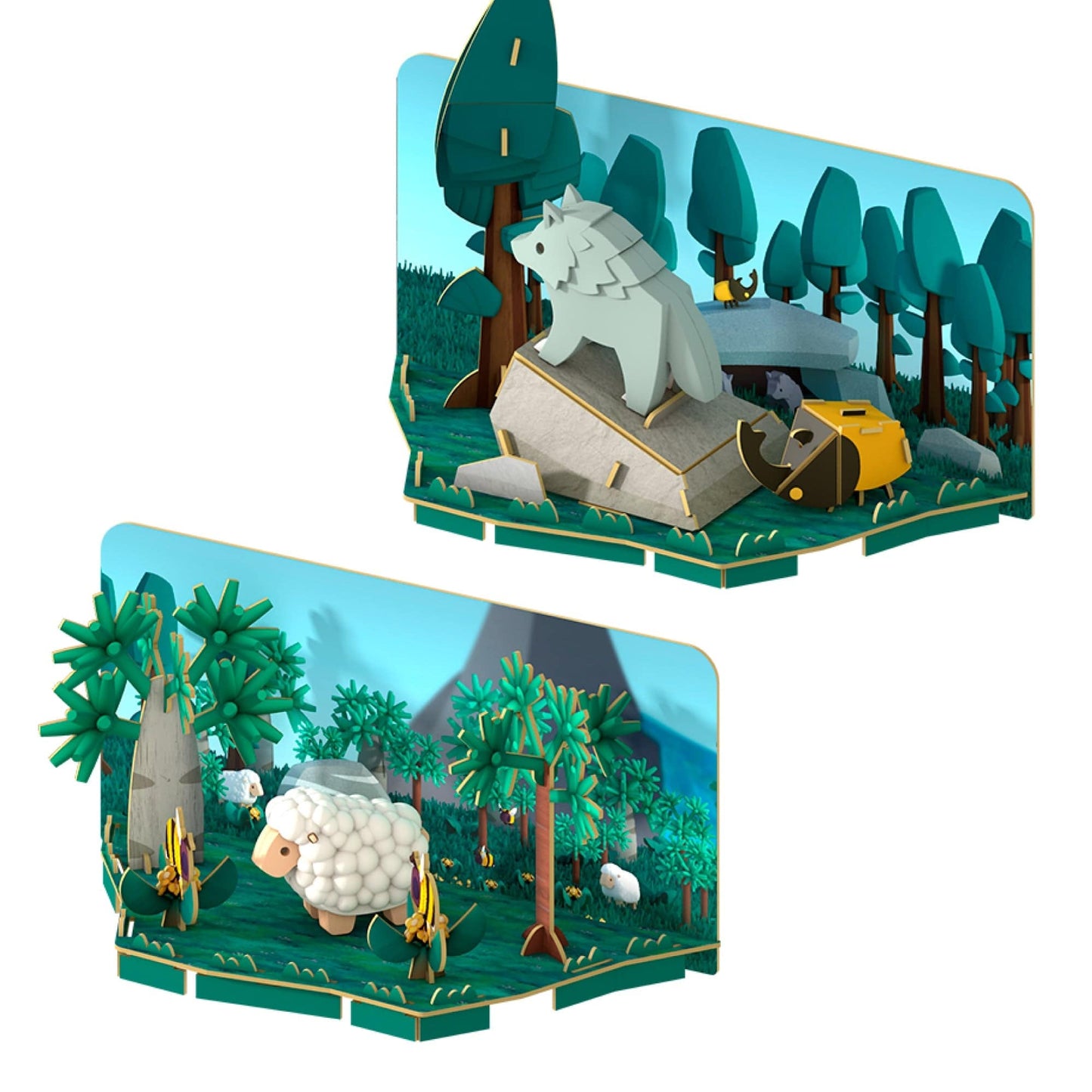 Wild And Wooly Bundle: Wolf And Sheep