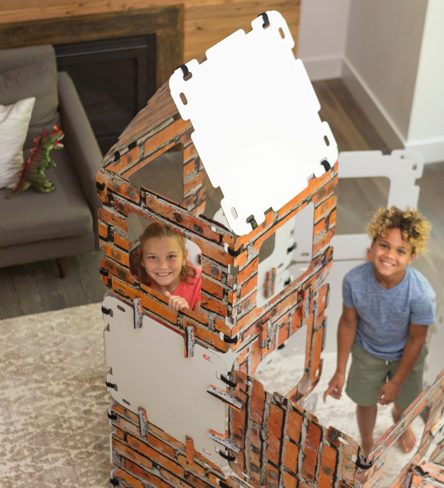 32-Panel Brick Fantasy Forts Kit