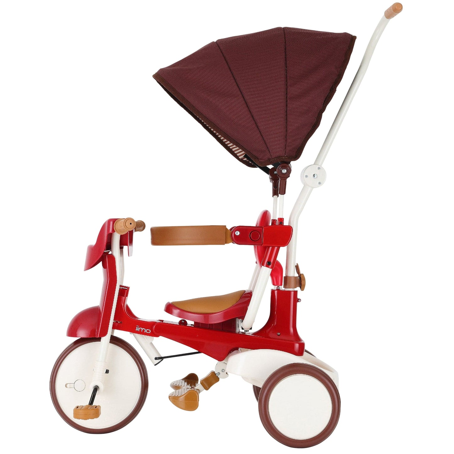 3-In-1 Foldable Tricycle With Canopy