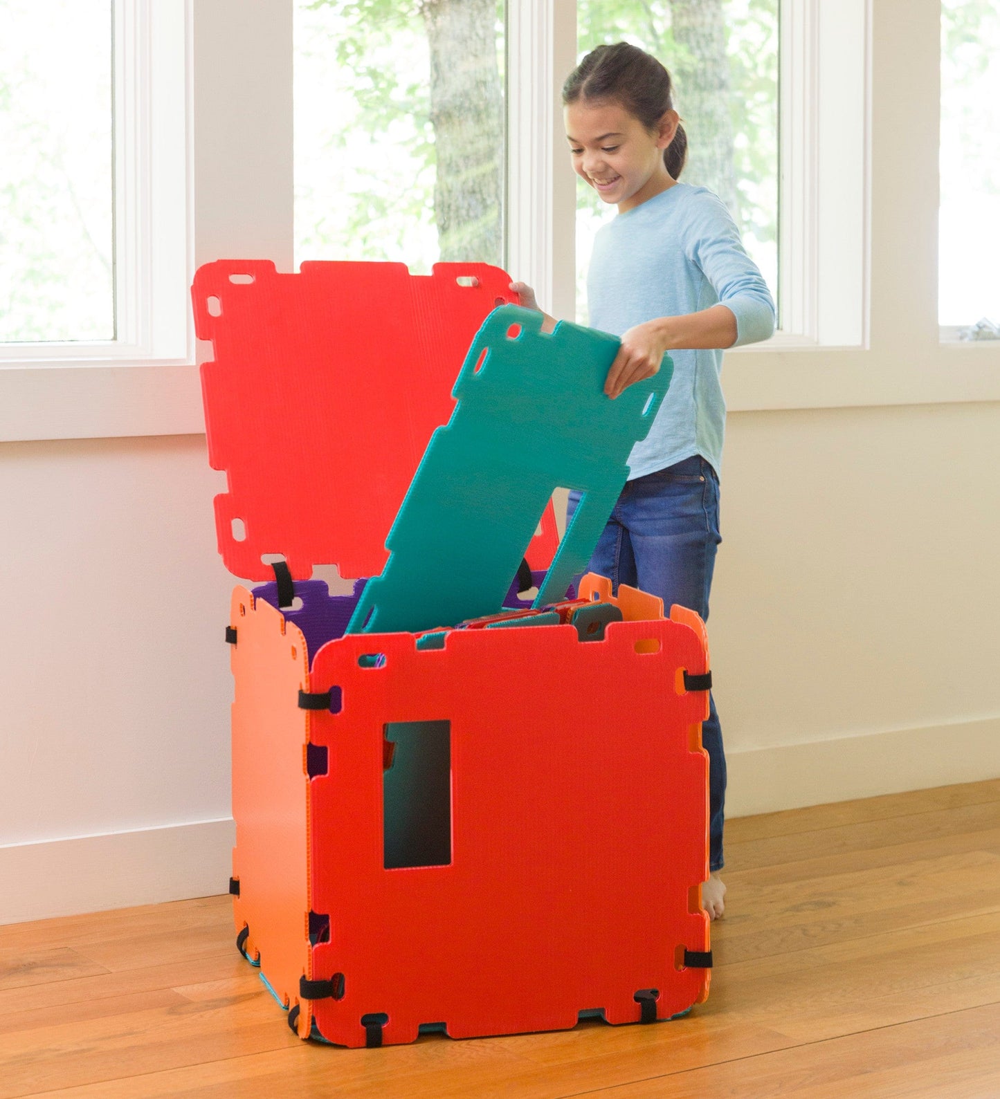 16-Panel Colorblock Fantasy Forts Kit