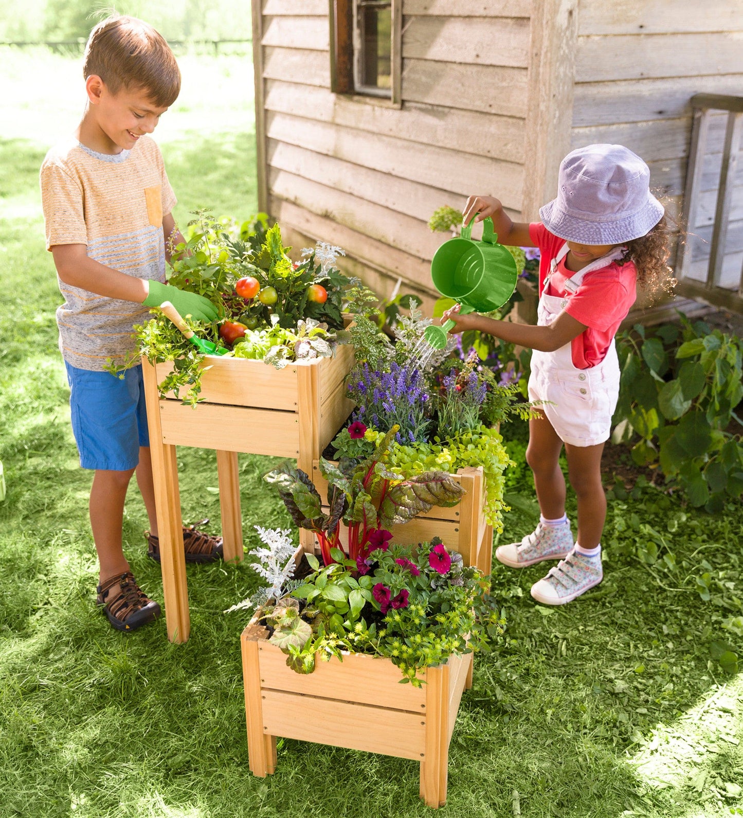 Grow With Me Triple Garden Planter