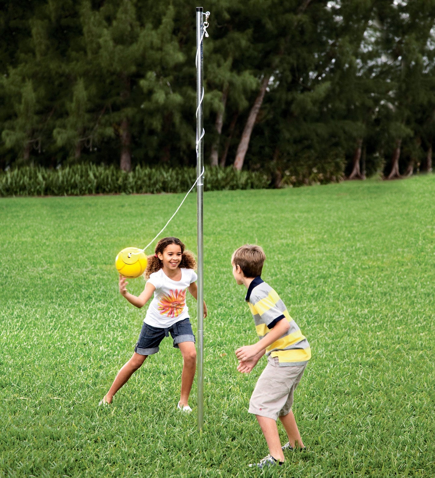 Deluxe Backyard Tetherball Game