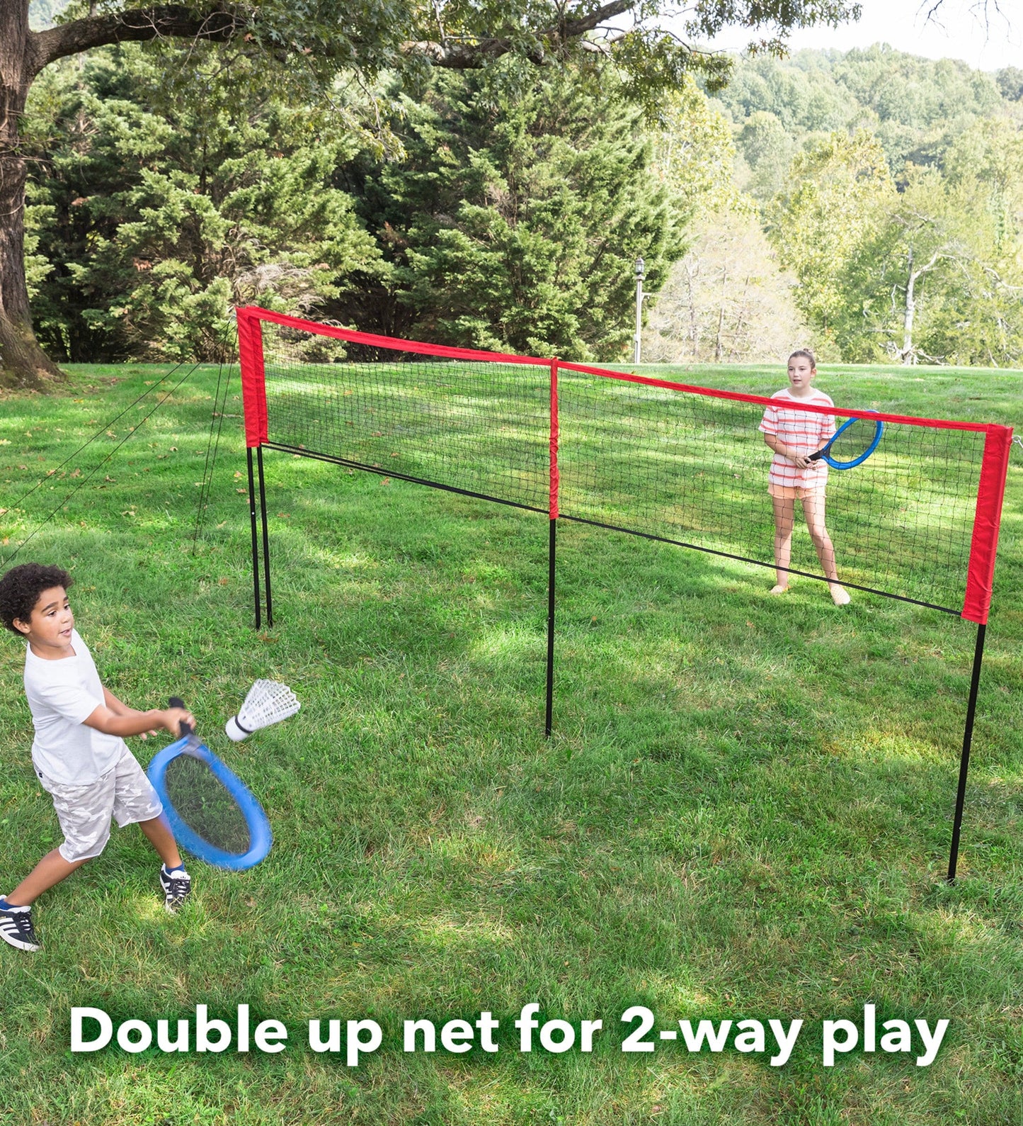 Jumbo 3-in-1 Adjustable Three-Square Game Set