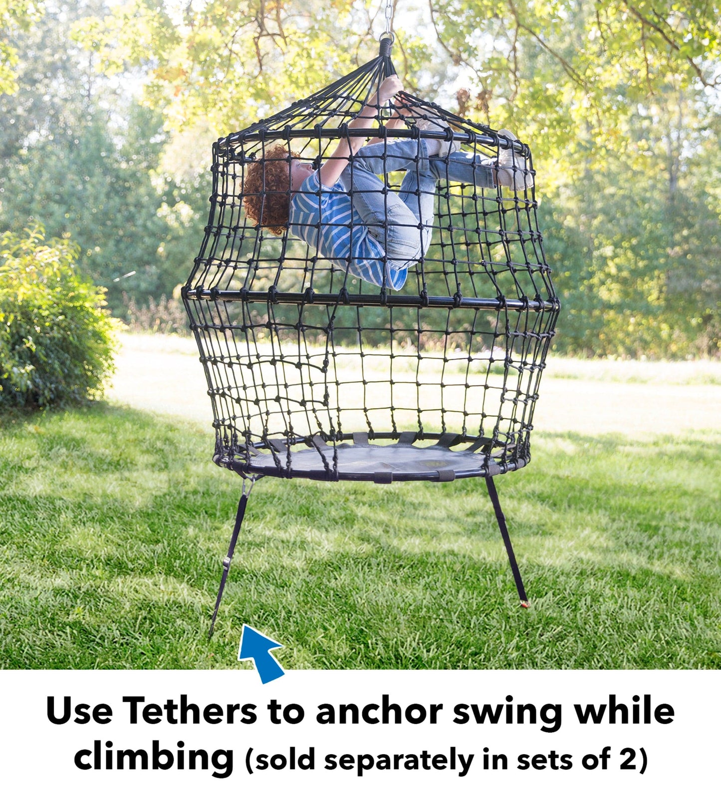 Adjustable Tether for Swings and Climbing Toys, Set of Two