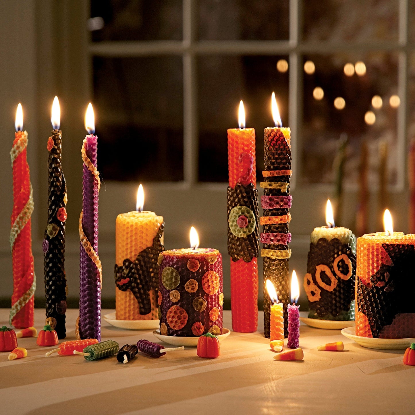 Autumn Beeswax Candle Rolling Kit