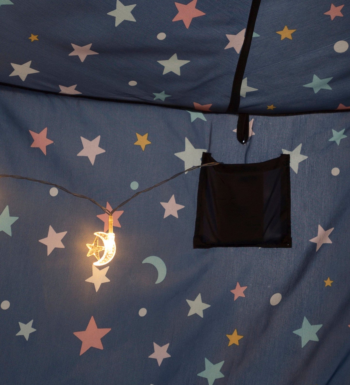 53-Inch Celestial Pop-Up Play Tent with Lights