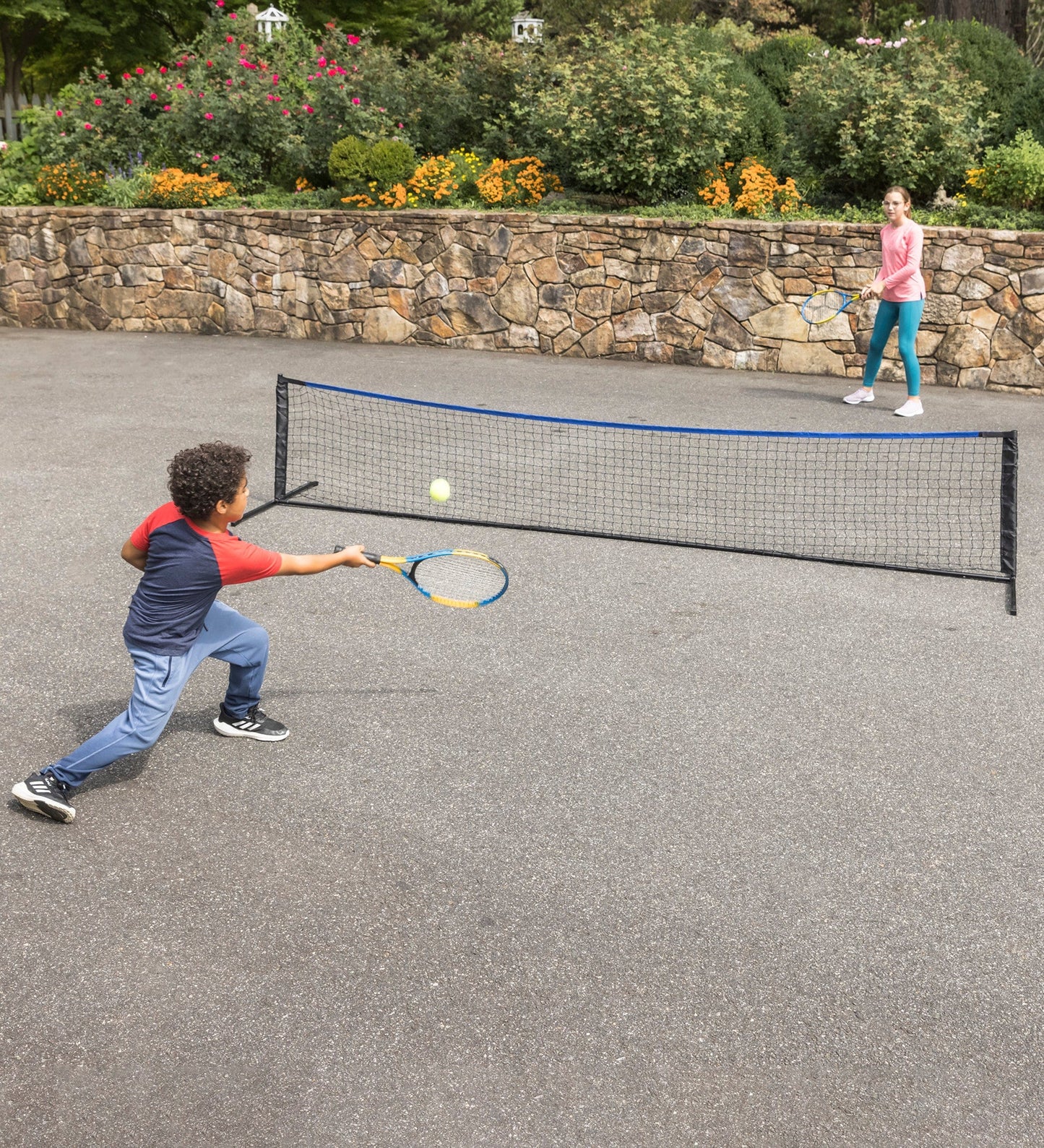 Beginner's Portable Street Tennis Game Set