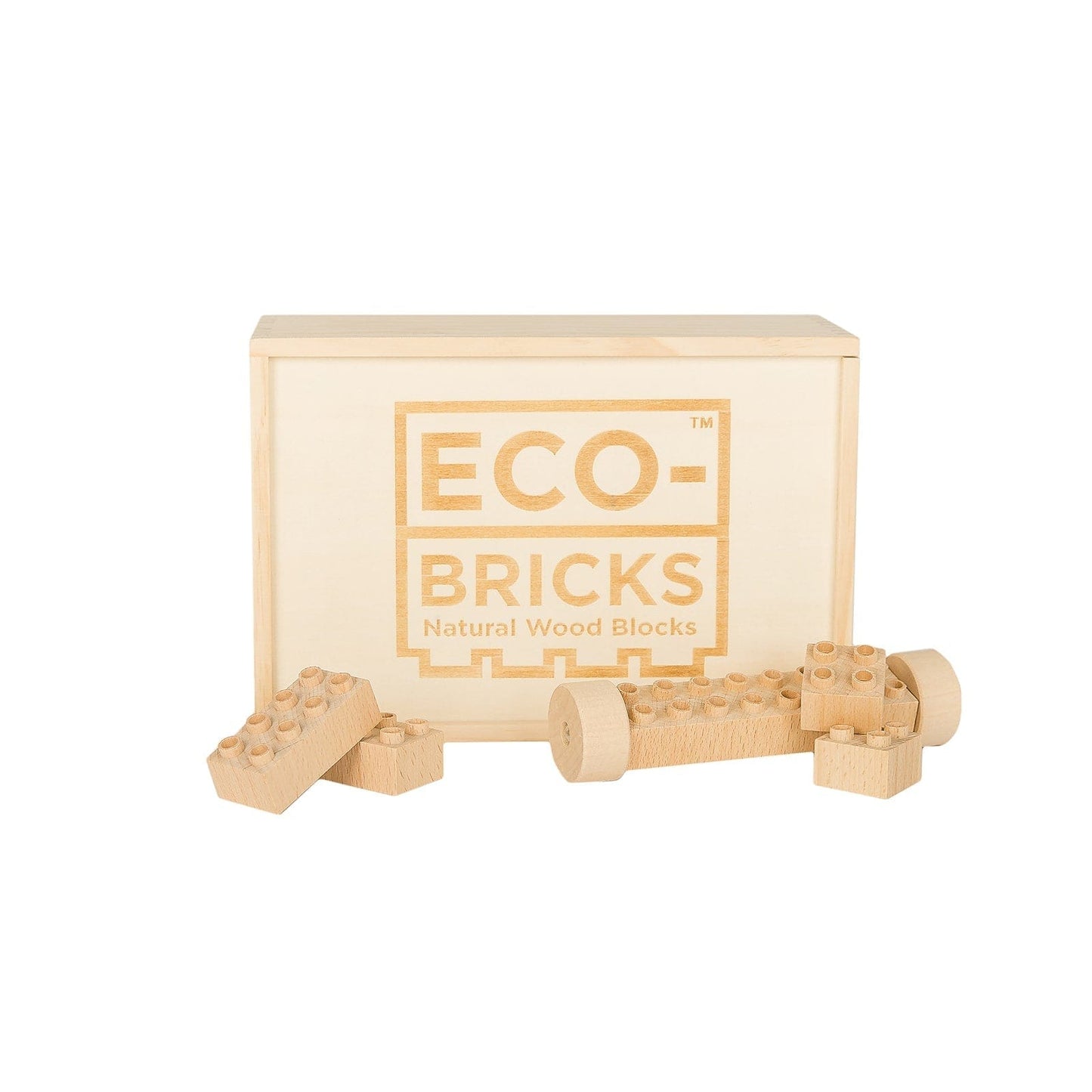 Eco-Bricks™ Plus+ Natural 42pcs