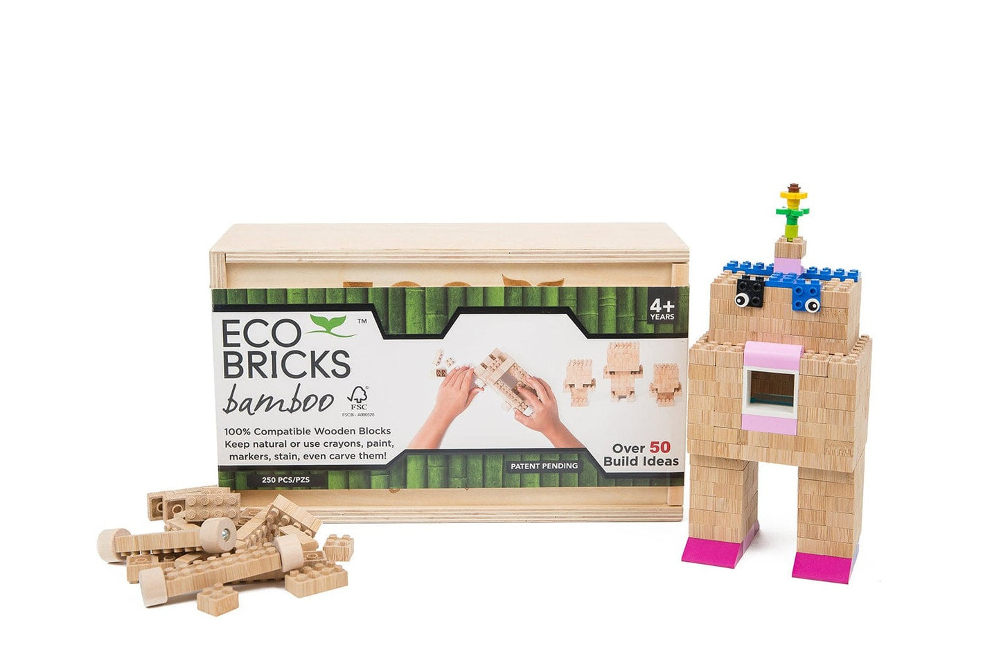 Eco-Bricks Bamboo 250pcs