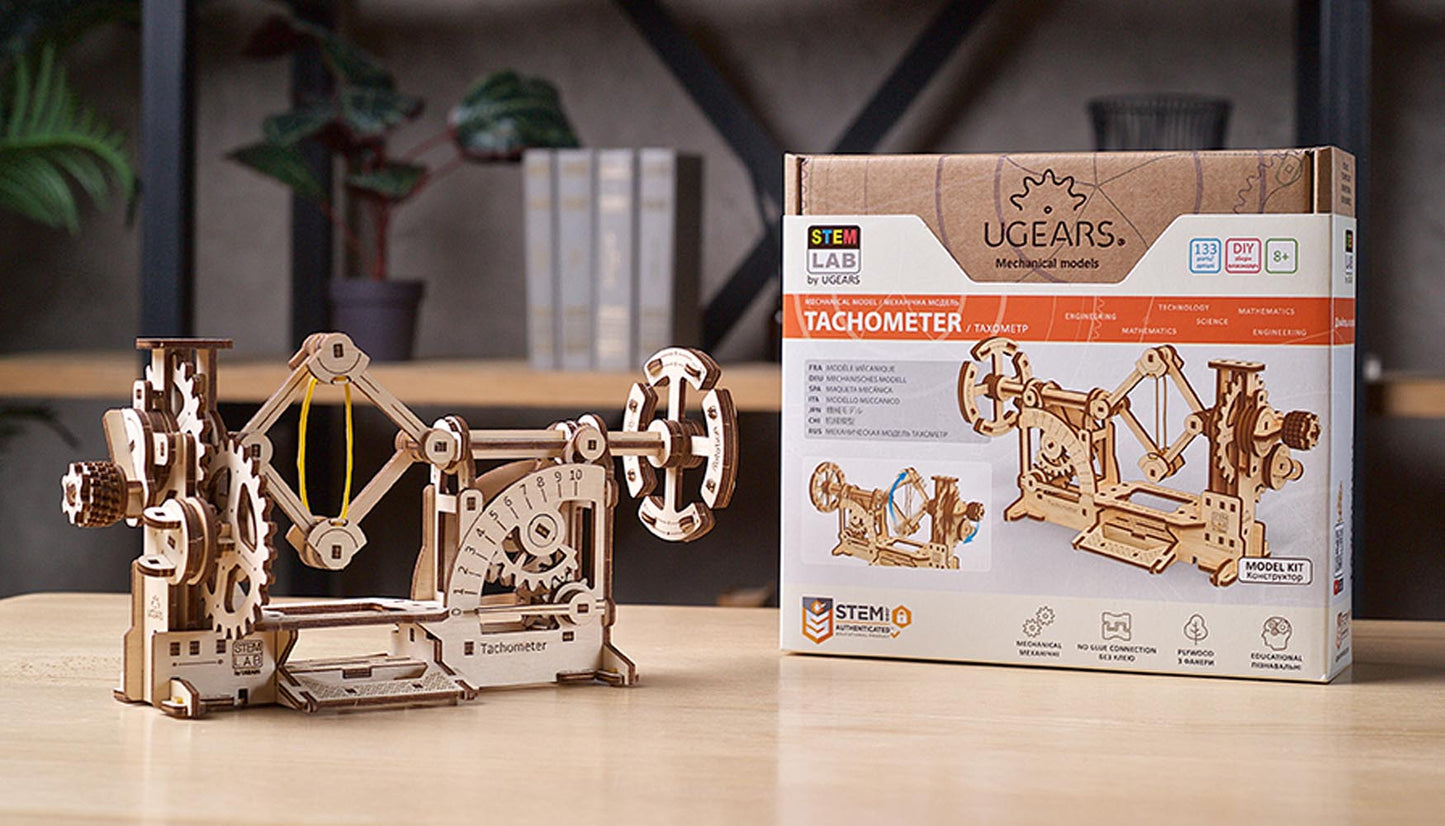 STEM LAB 133 Pcs Tachometer Model Kit