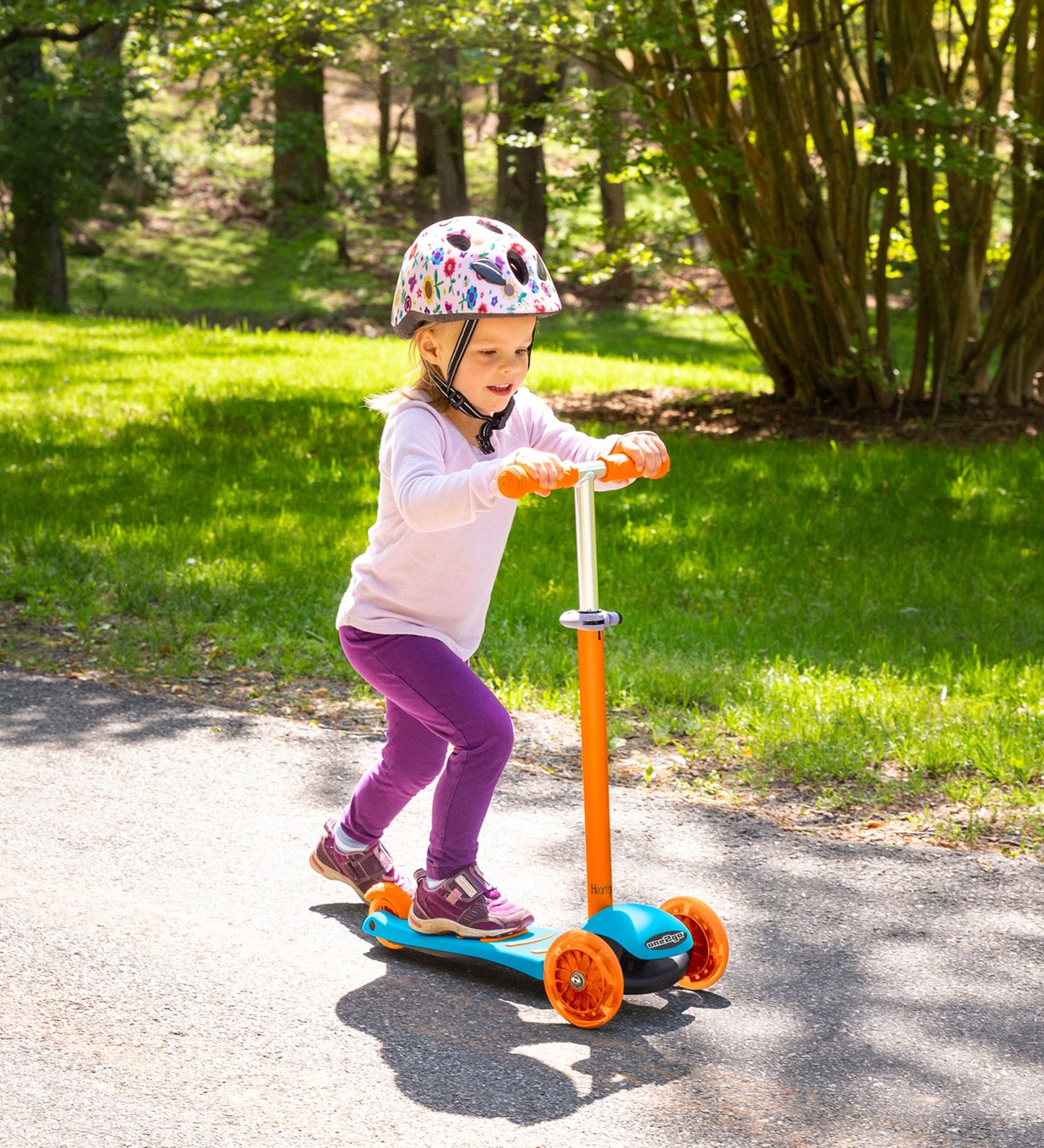 One2Go Adjustable Height Kick Scooter
