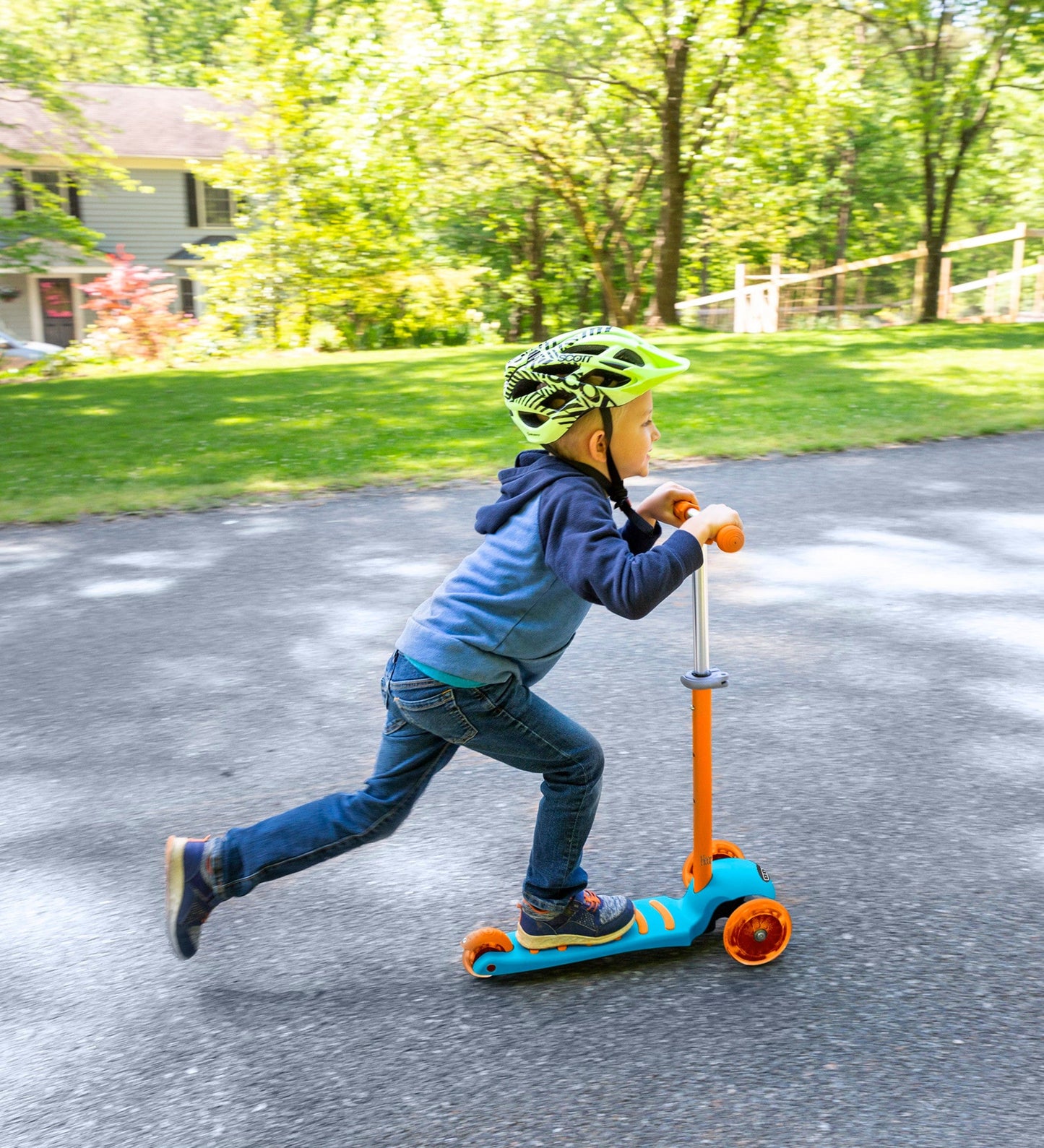 One2Go Adjustable Height Kick Scooter
