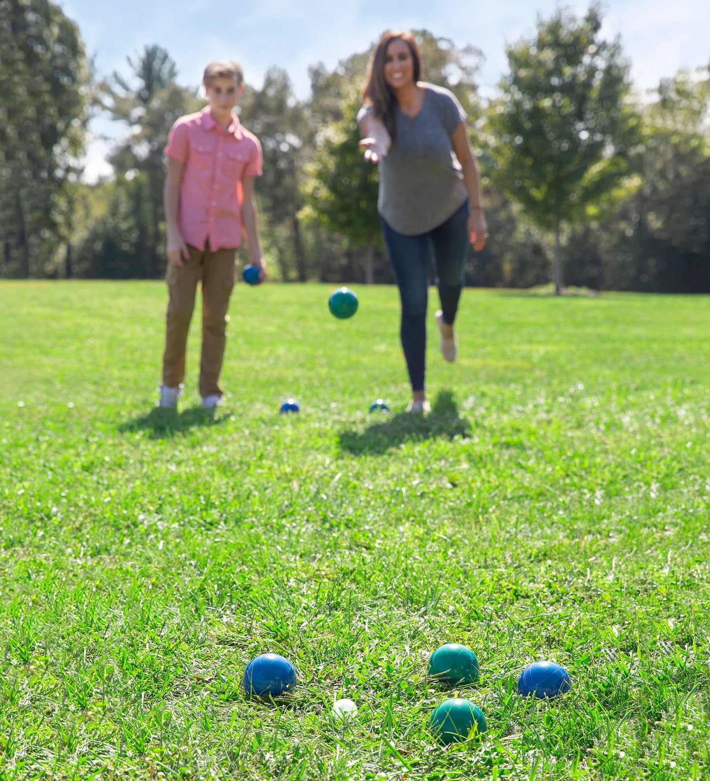 Bocce Ball Lawn Bowling Game Set