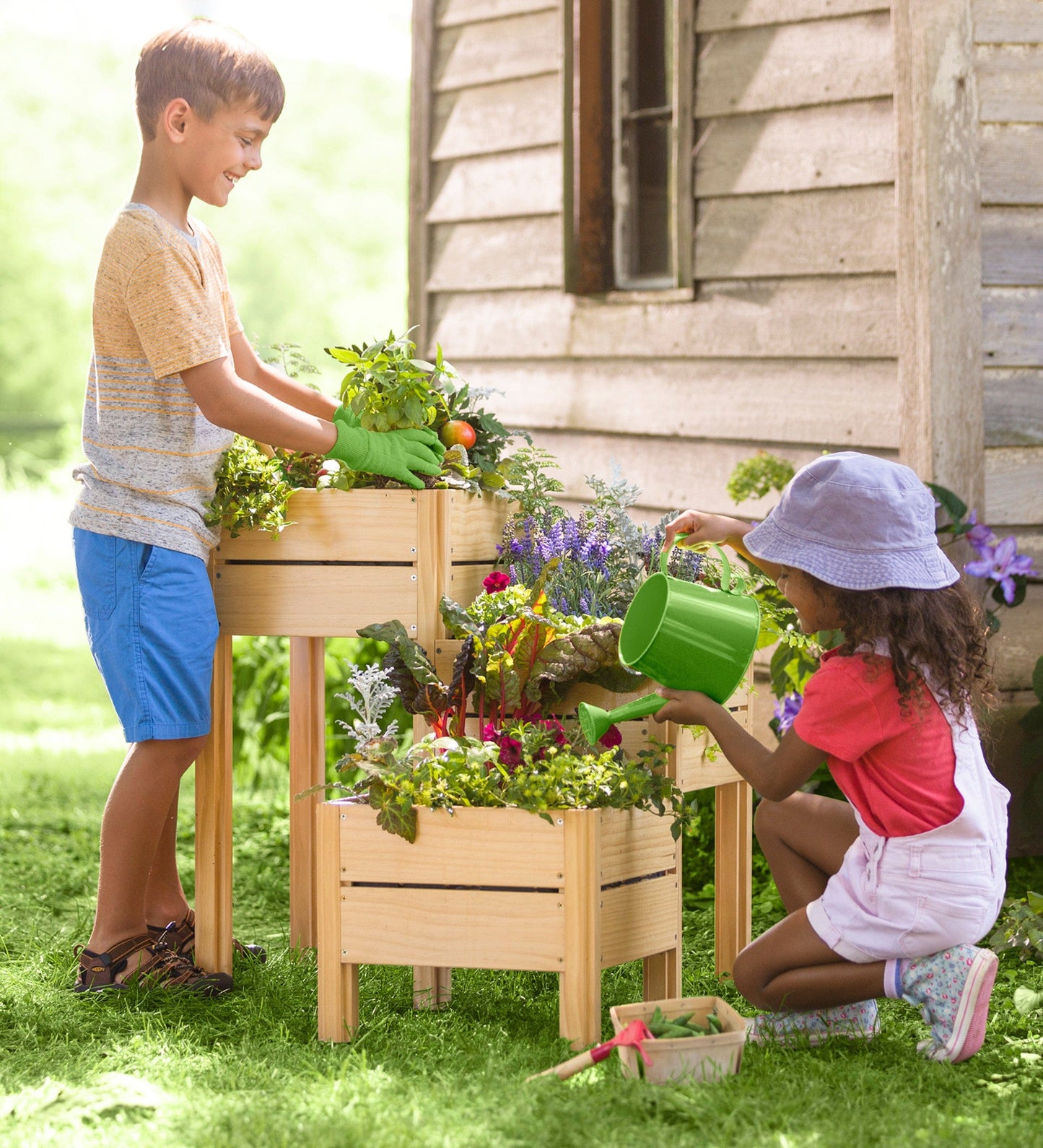 Grow With Me Triple Garden Planter