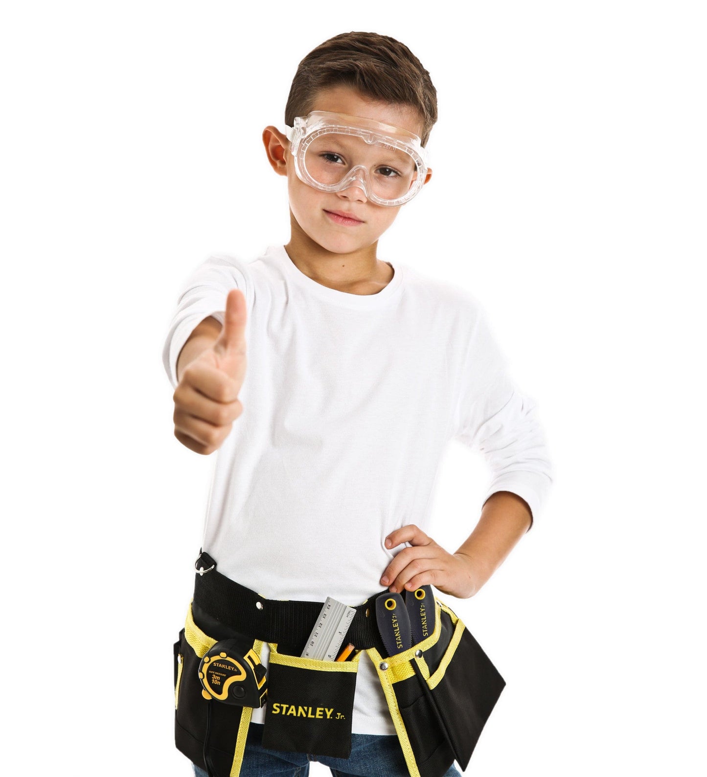 Stanley Jr. 10-Piece Belt and Ergonomic Real Working Tool Set