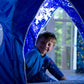 Galactic Bed Tent With Starburst LED Light