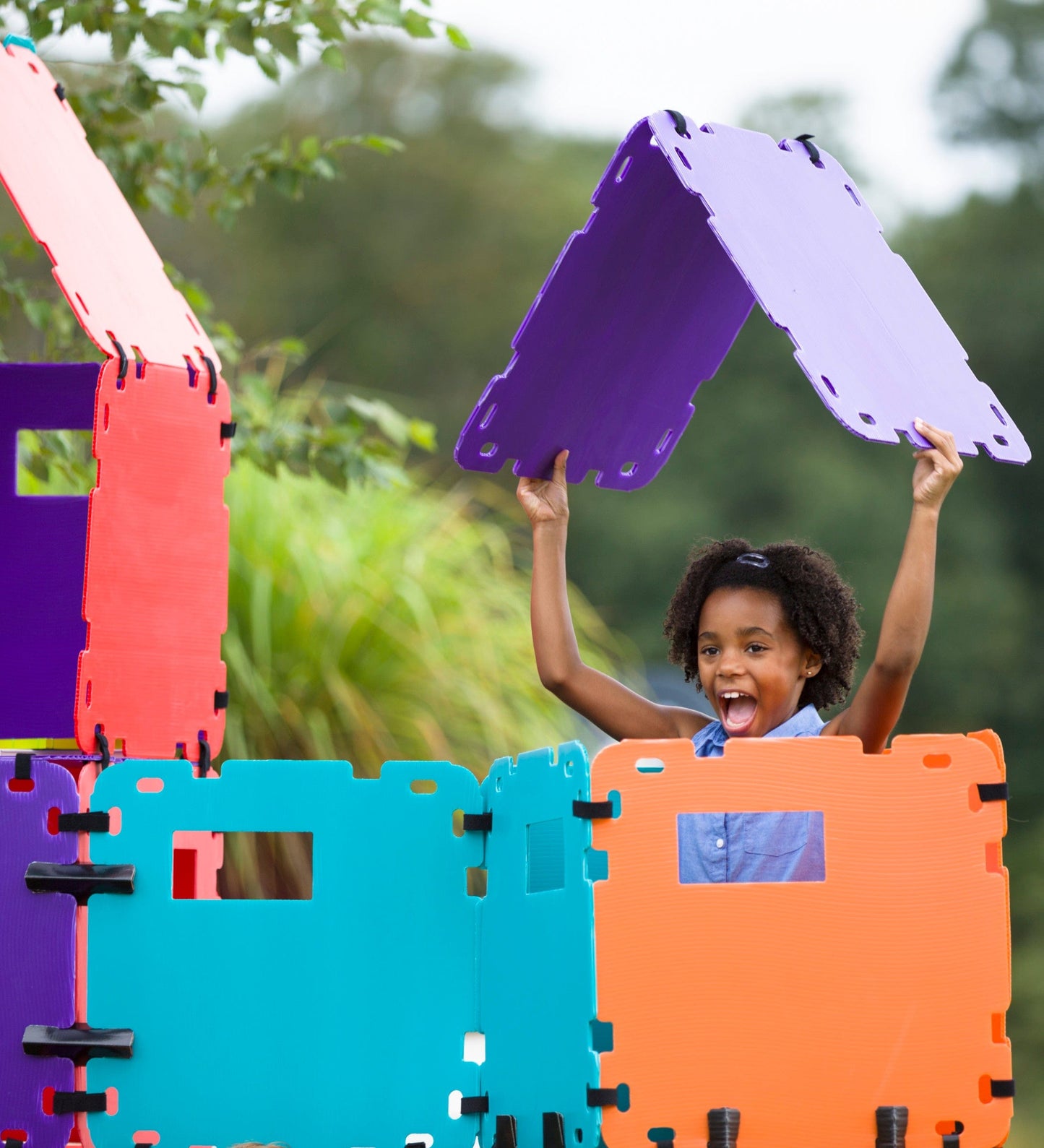 32-Panel Colorblock Fantasy Forts Kit