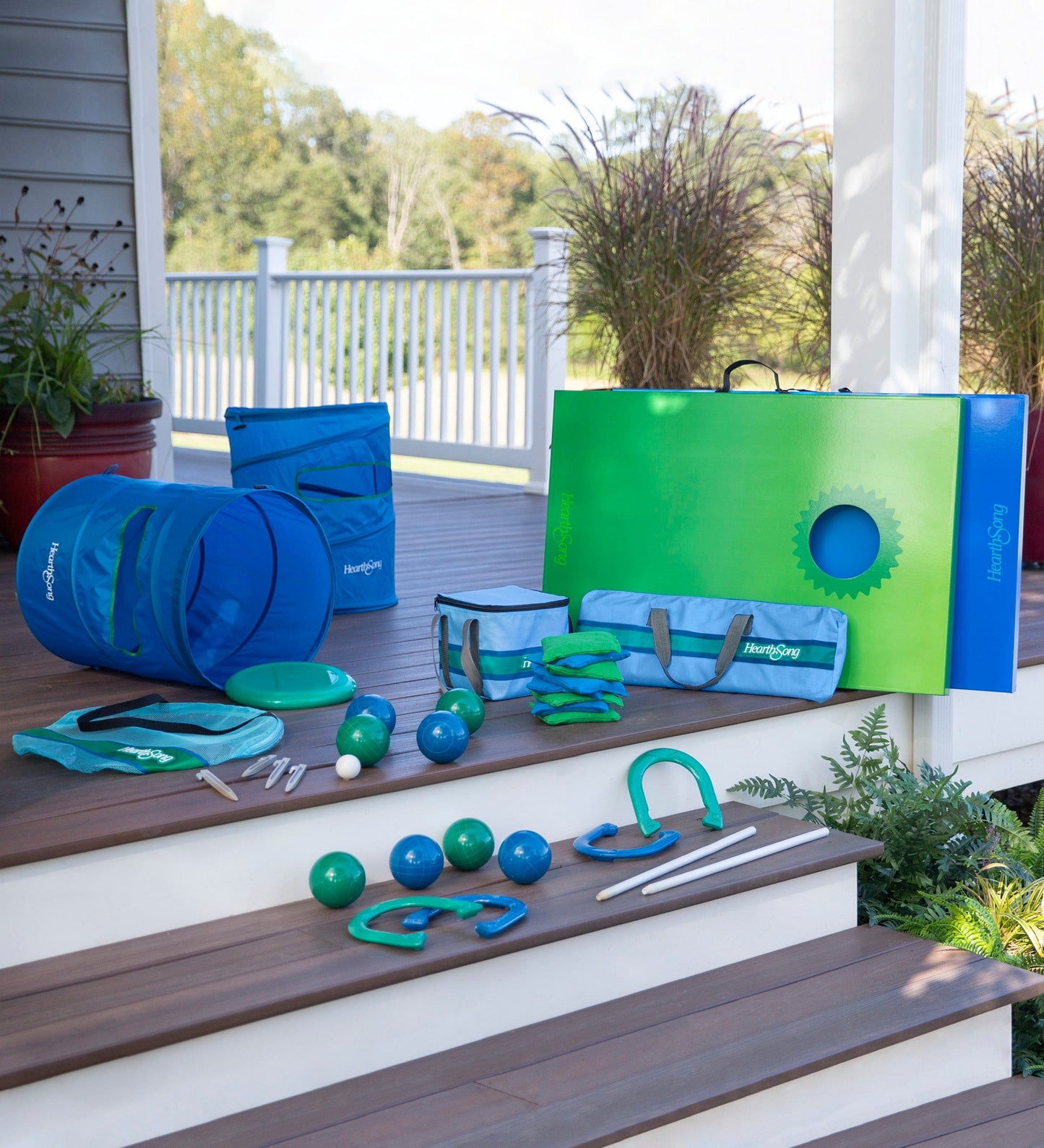 Bocce Ball Lawn Bowling Game Set