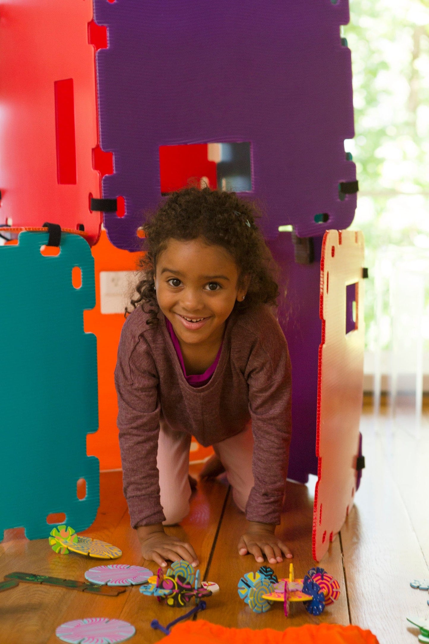 16-Panel Colorblock Fantasy Forts Kit