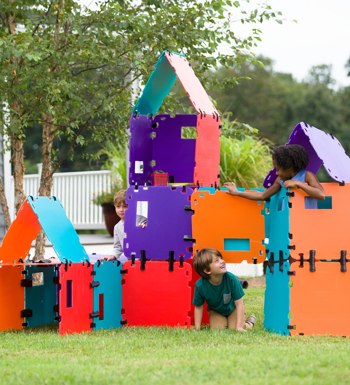 32-Panel Colorblock Fantasy Forts Kit