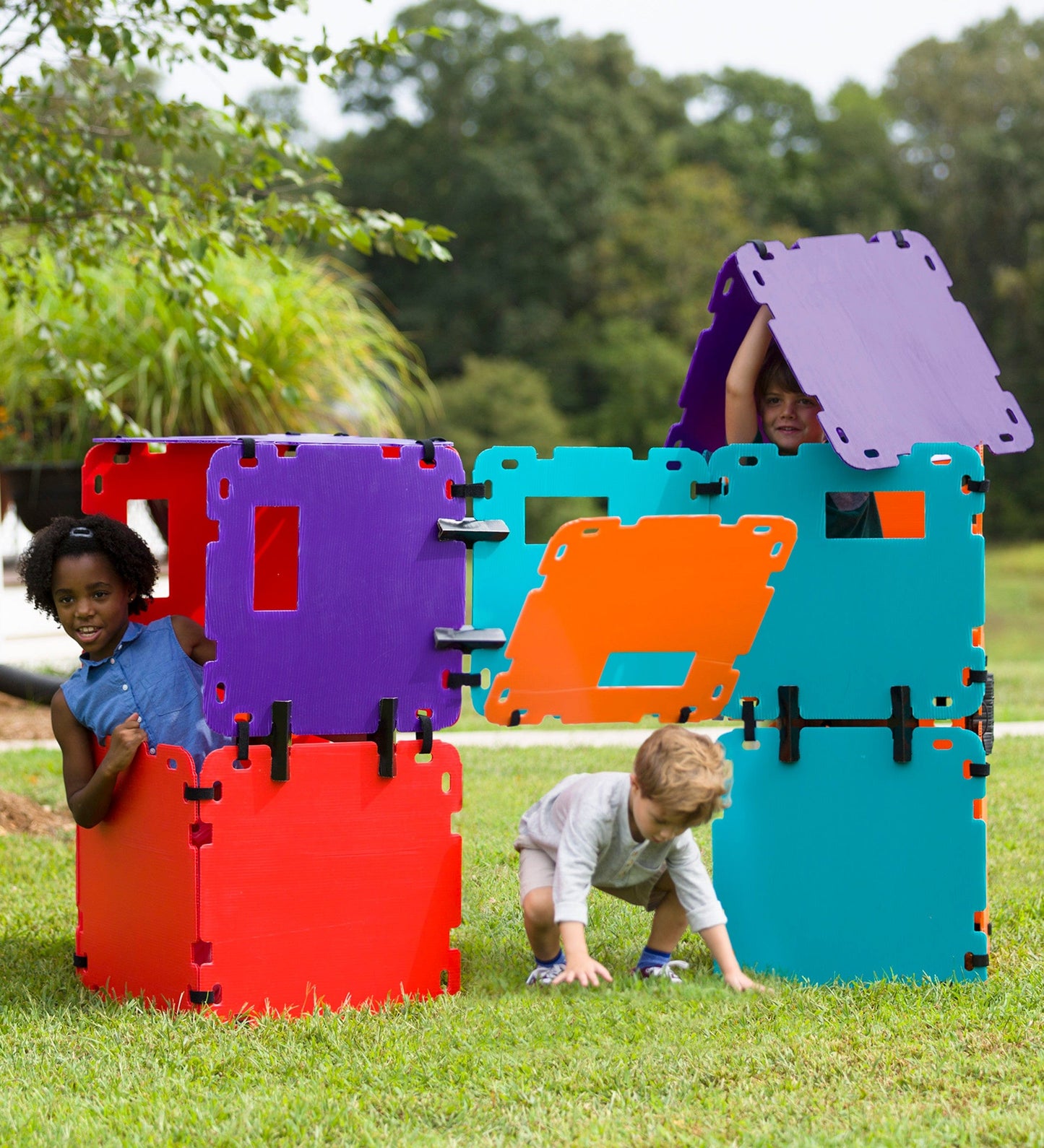 16-Panel Colorblock Fantasy Forts Kit