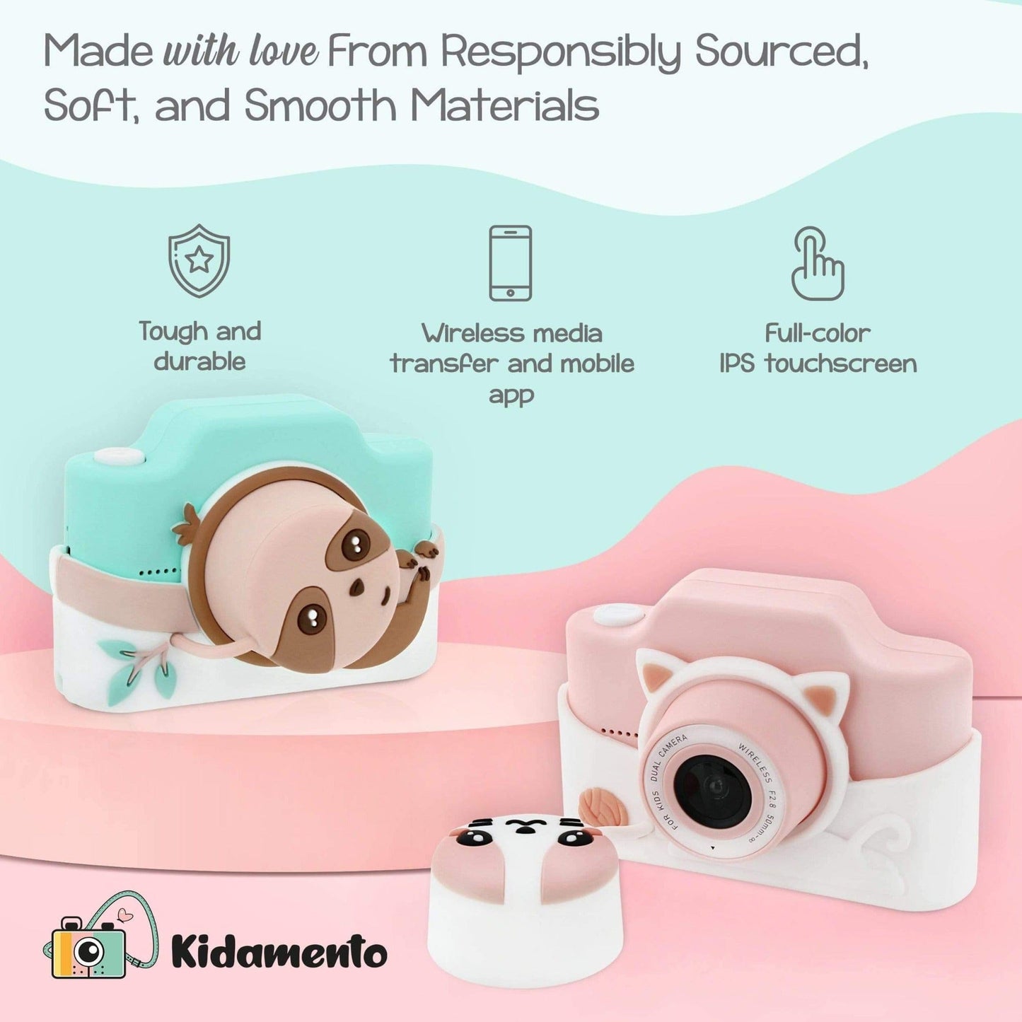 Zippy The Sloth - Model K Kids Digital Camera