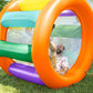 Roll With It 2.0 Giant Inflatable Rainbow Land Roller