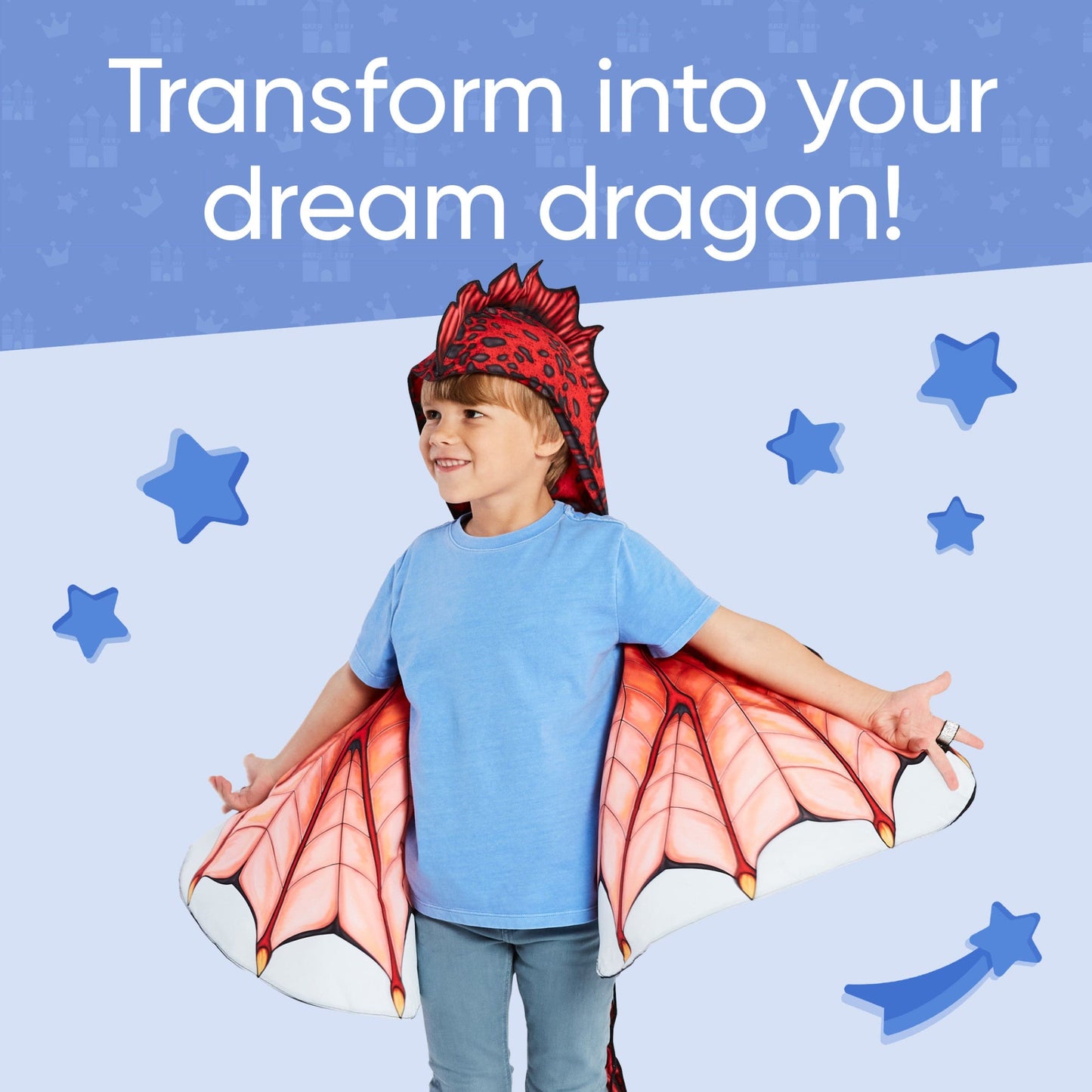 Fabric Dragon Wings Costume