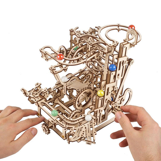 Marble Run Tiered Hoist - 3 Mechanical Model