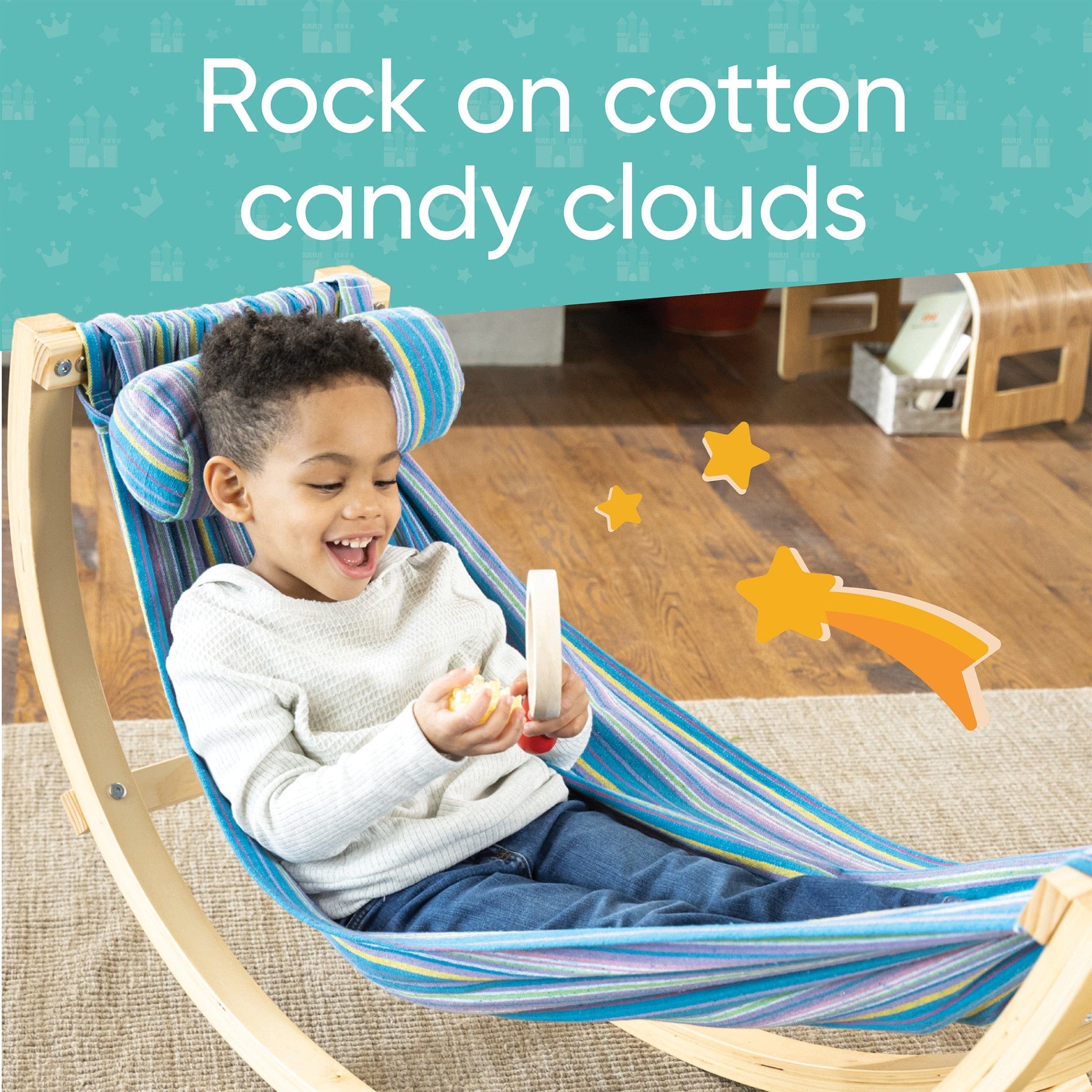 Lightweight rocking floor hammock Clearance