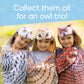 Hooded Realistic Owl Wings Costume