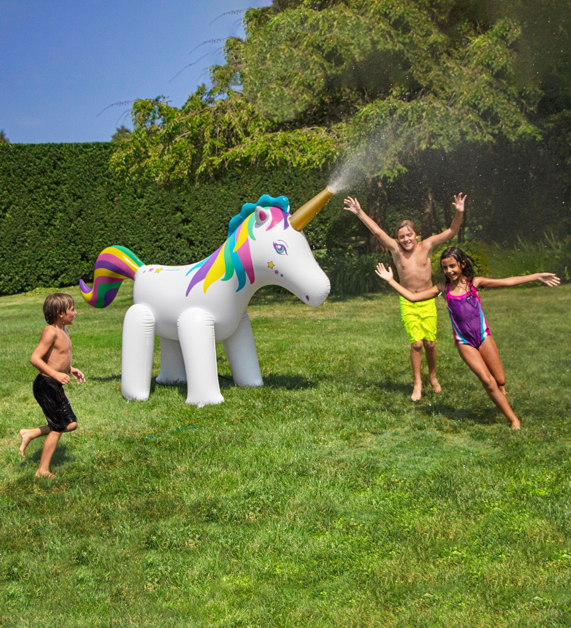 Gigantic 6-Foot Inflatable Unicorn Sprinkler