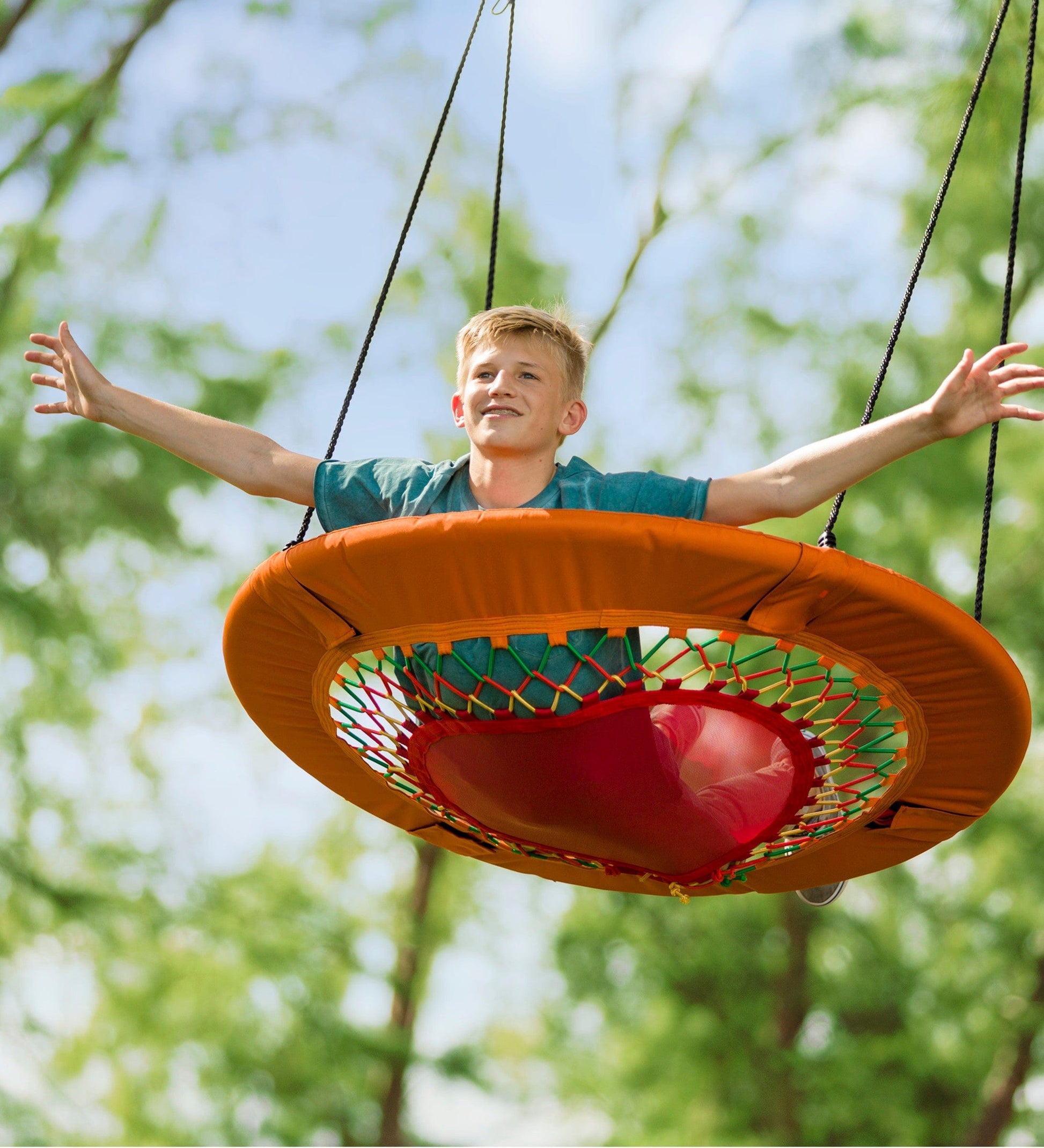 46-Inch Mega FunShine Round Bungee Swing