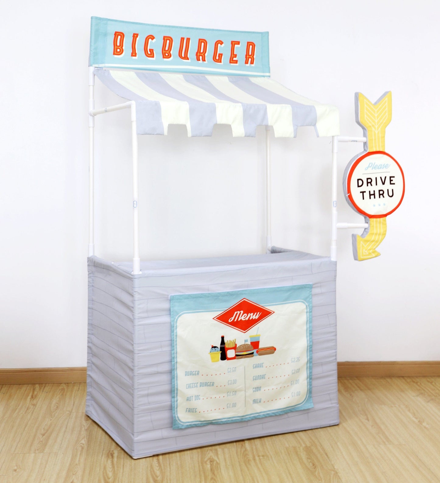 3-in-1 Pretend Business Play Stand