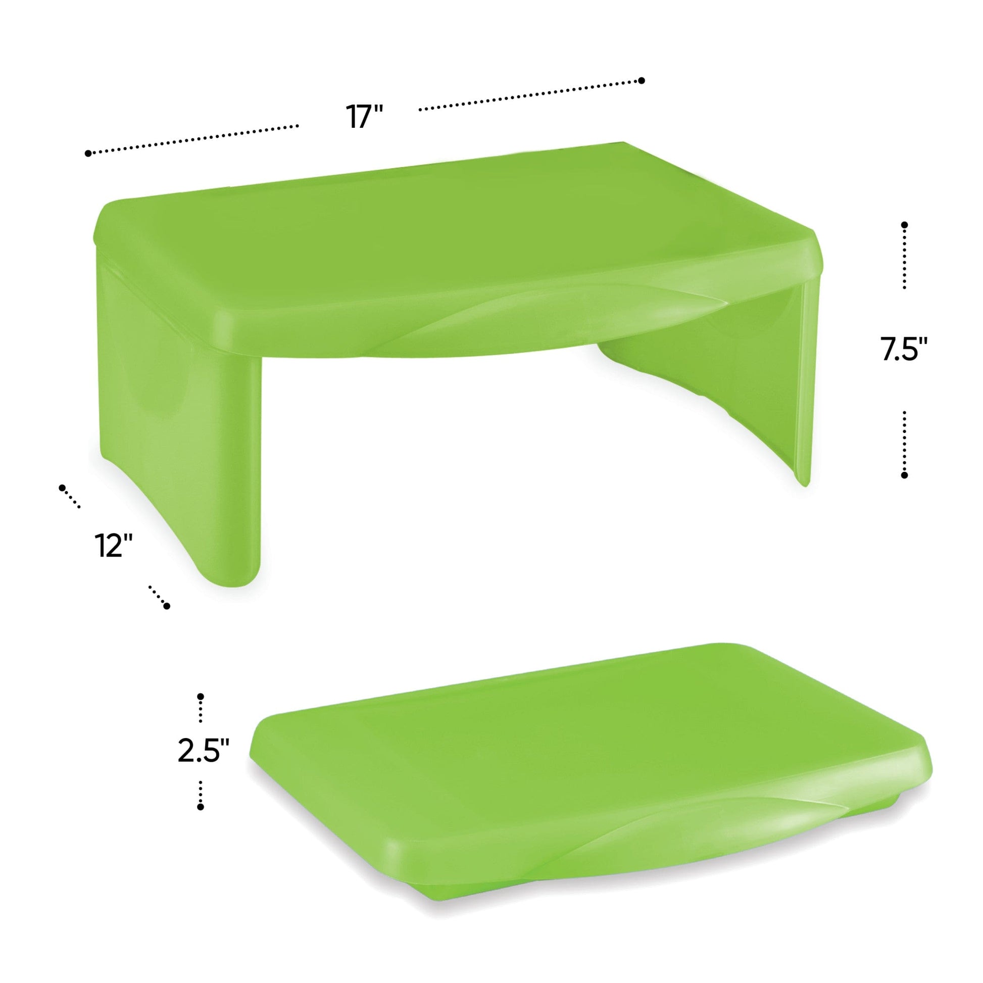 Portable Folding Lap Desk With Storage Activity Tray