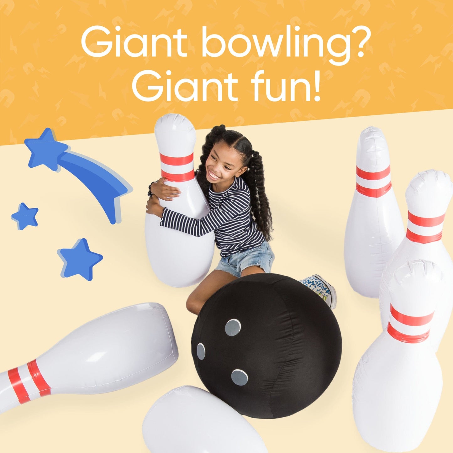 Giant Inflatable Bowling Set