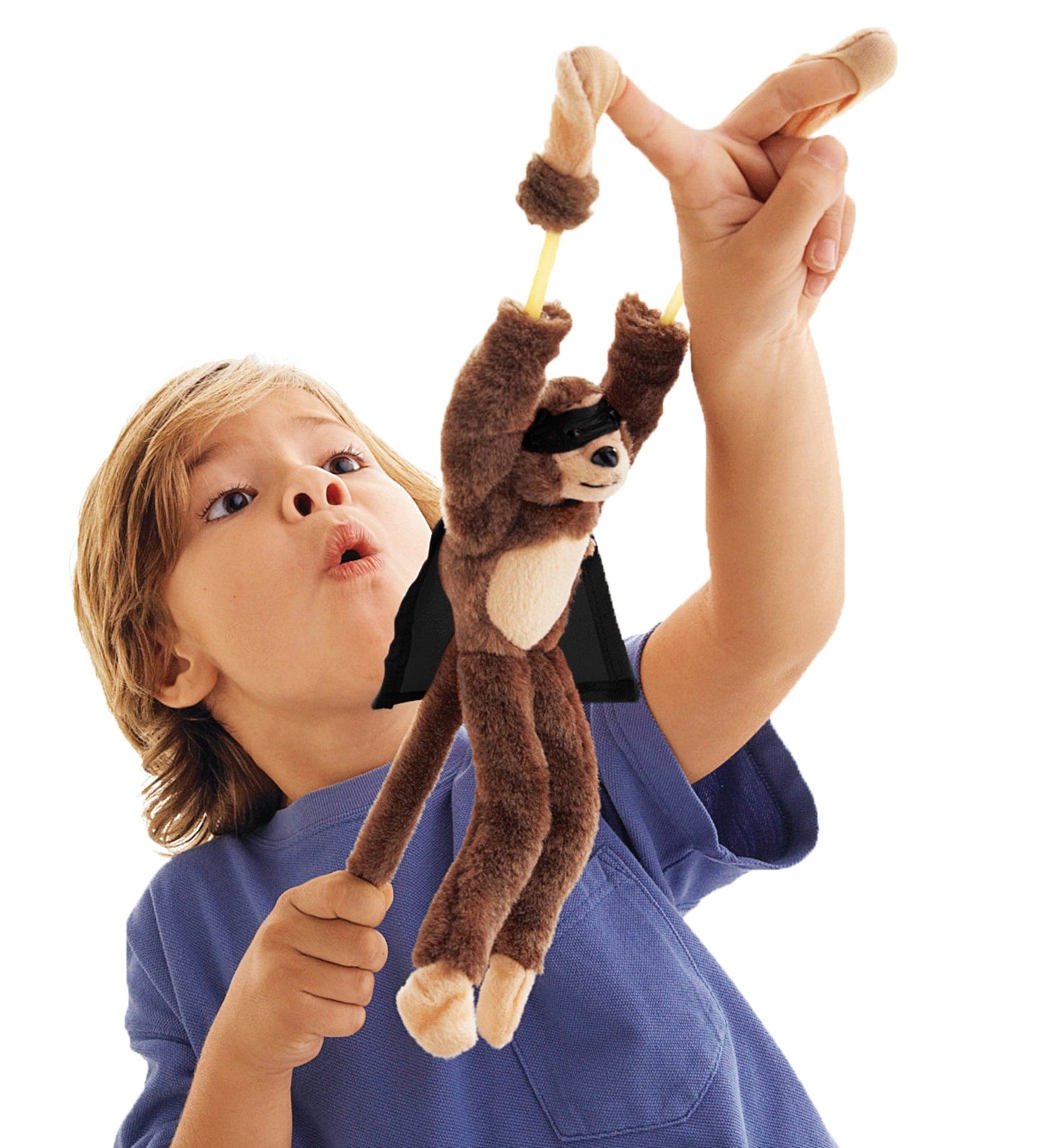 Flying Flingshot Plush Howling Monkeys, Set of Three