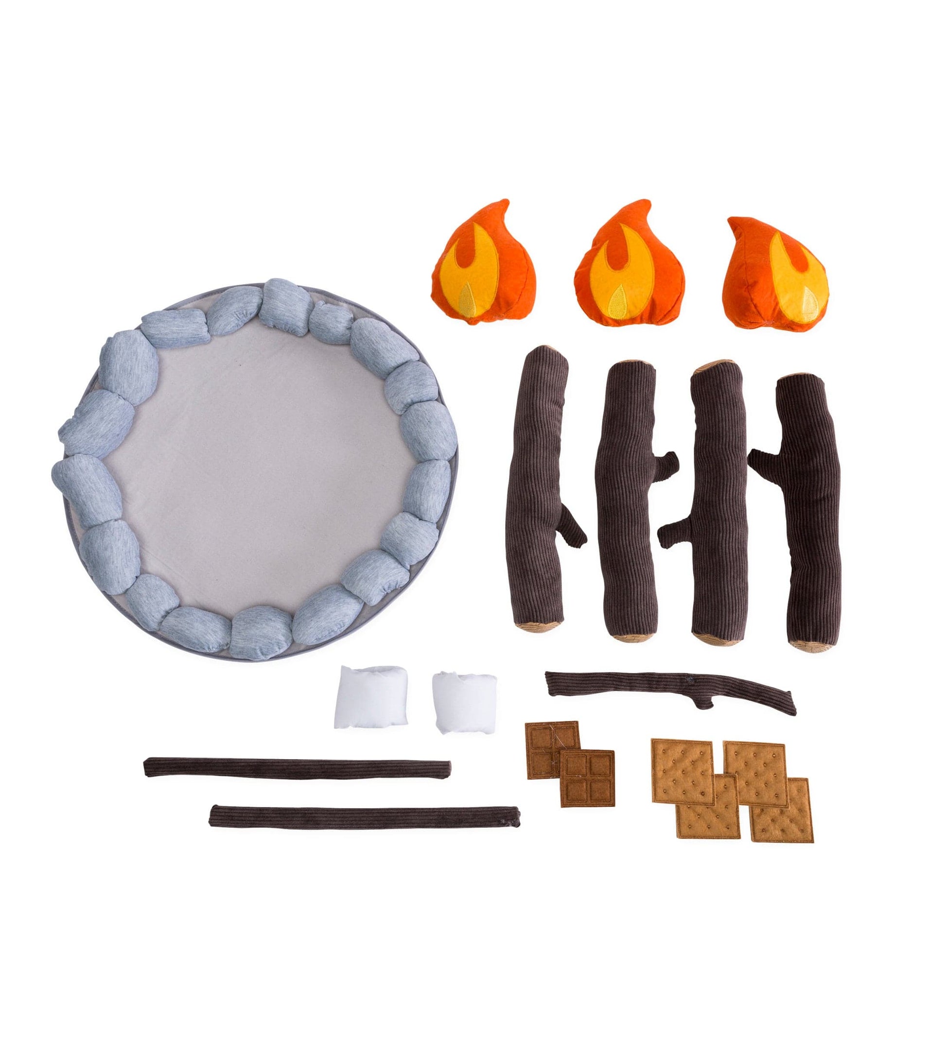 Plush Campfire Set