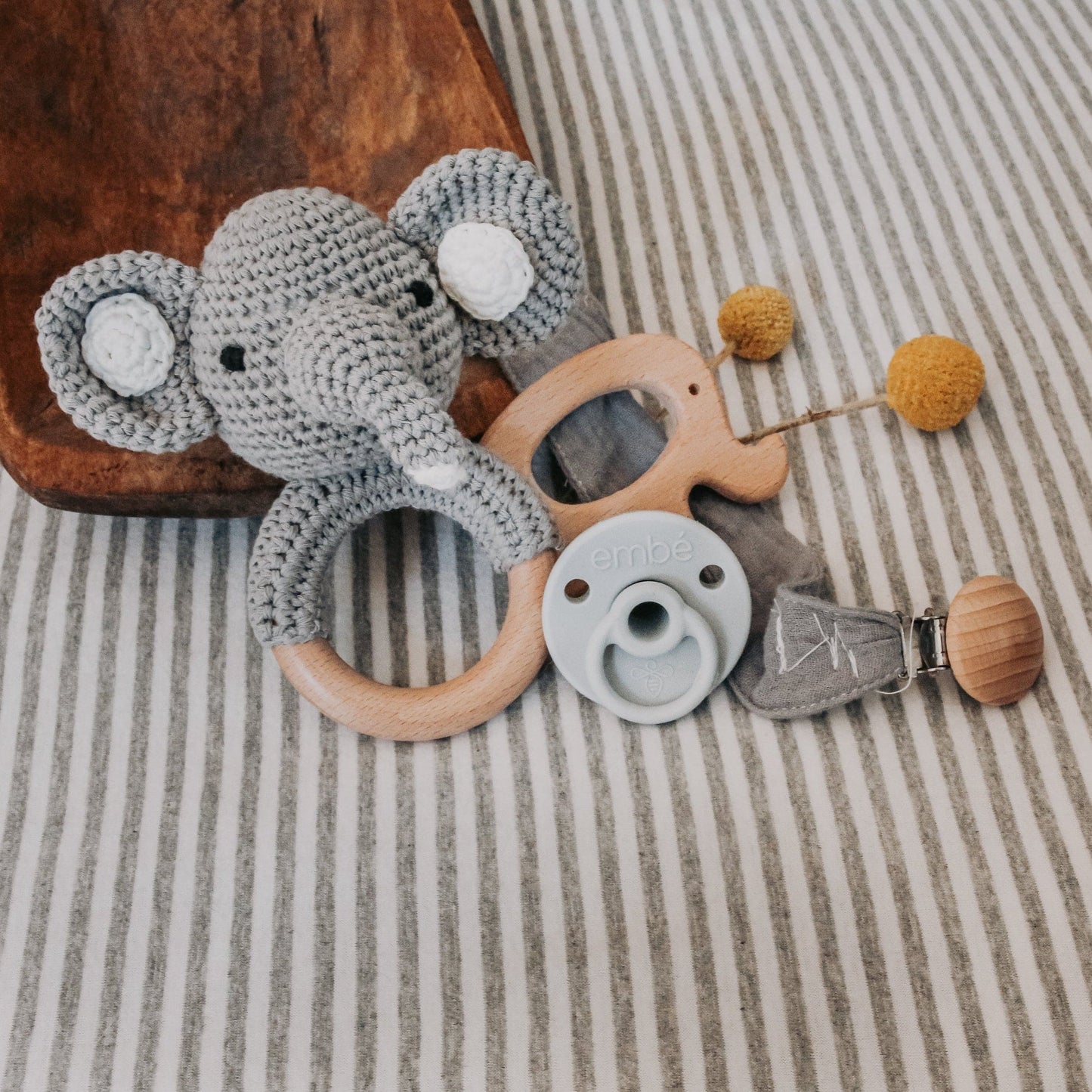 Elephant Binnie Soothe Baby Shower Gift Box