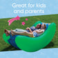 Rock With It! Giant 6-Foot Inflatable Curved Rocker