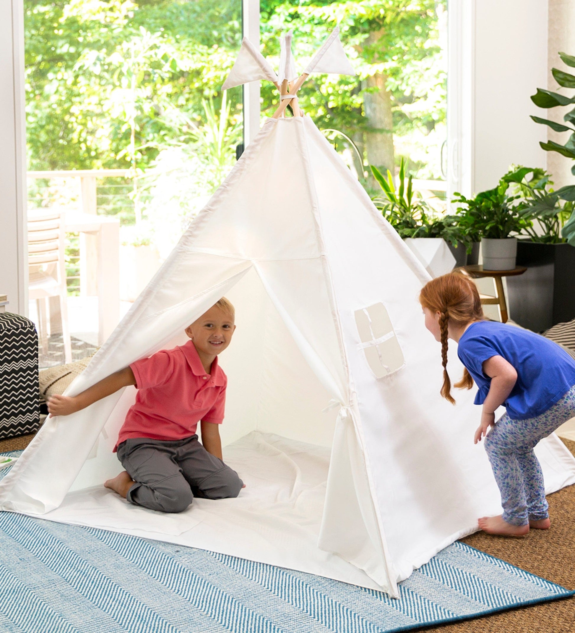 4-Foot Indoor Play Tent with Light