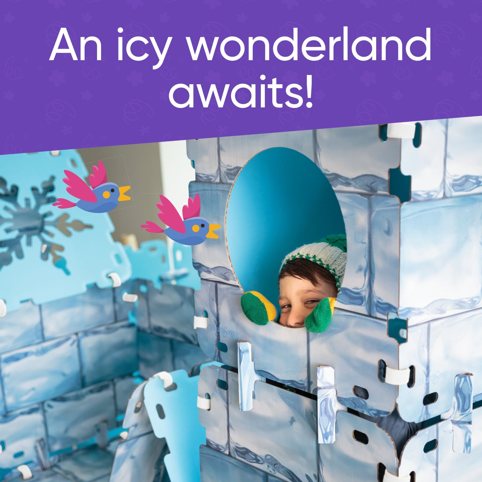 32-Panel Igloo Fantasy Forts Kit