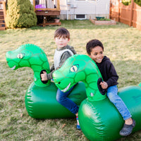 Inflatable Ride-On Hop 'n Go Dinosaurs