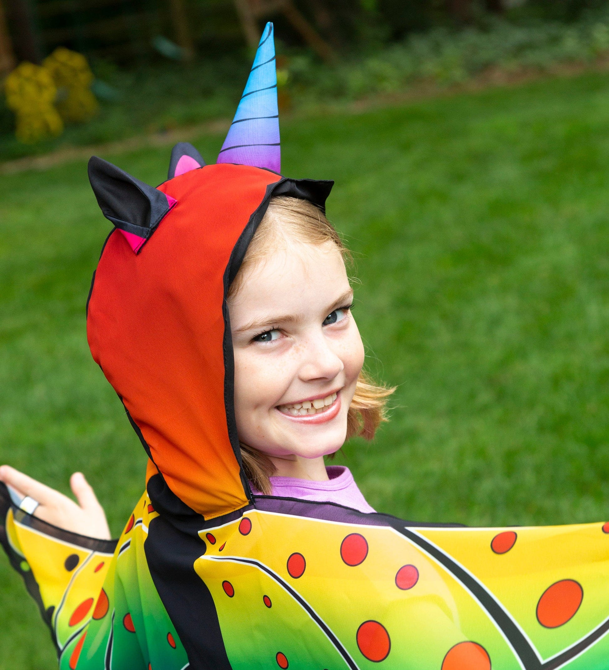 Rainbow Butterfly Unicorn Wings Costume