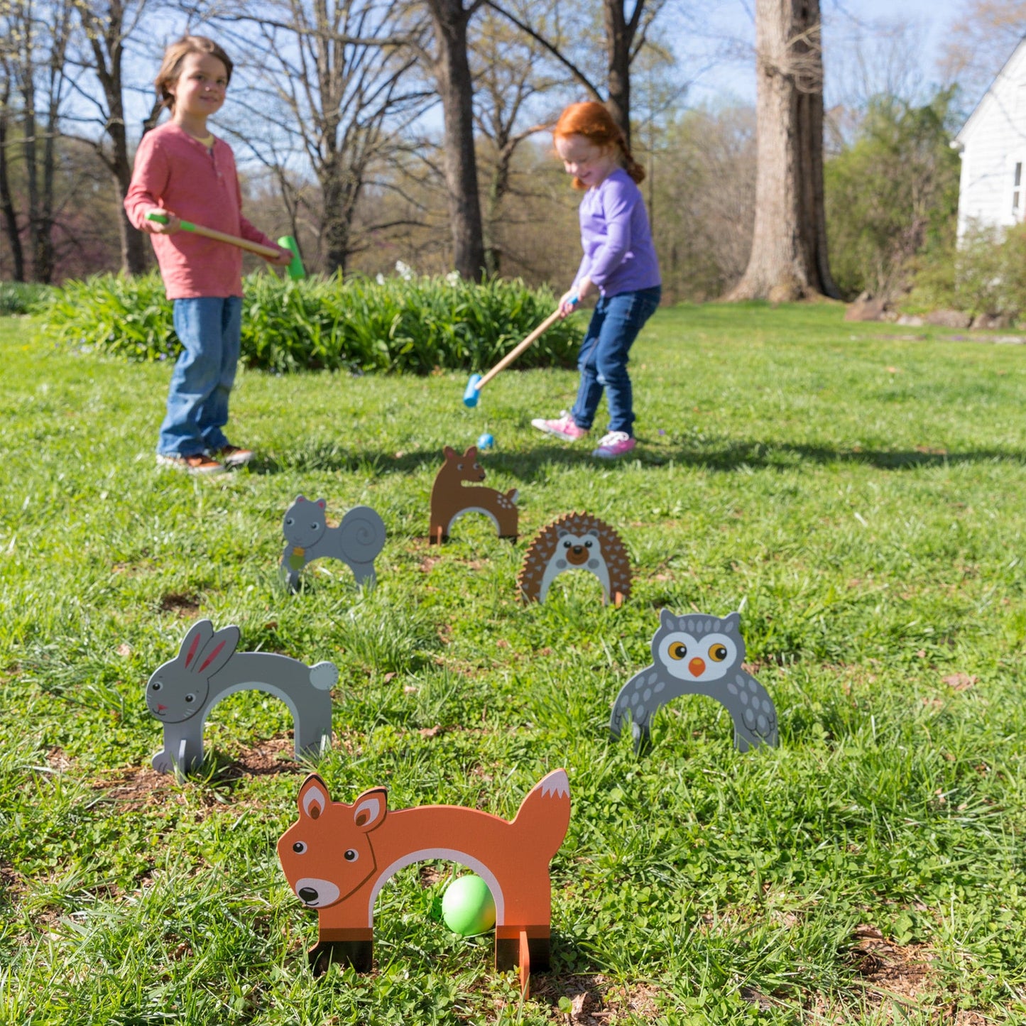 Woodland Croquet Set