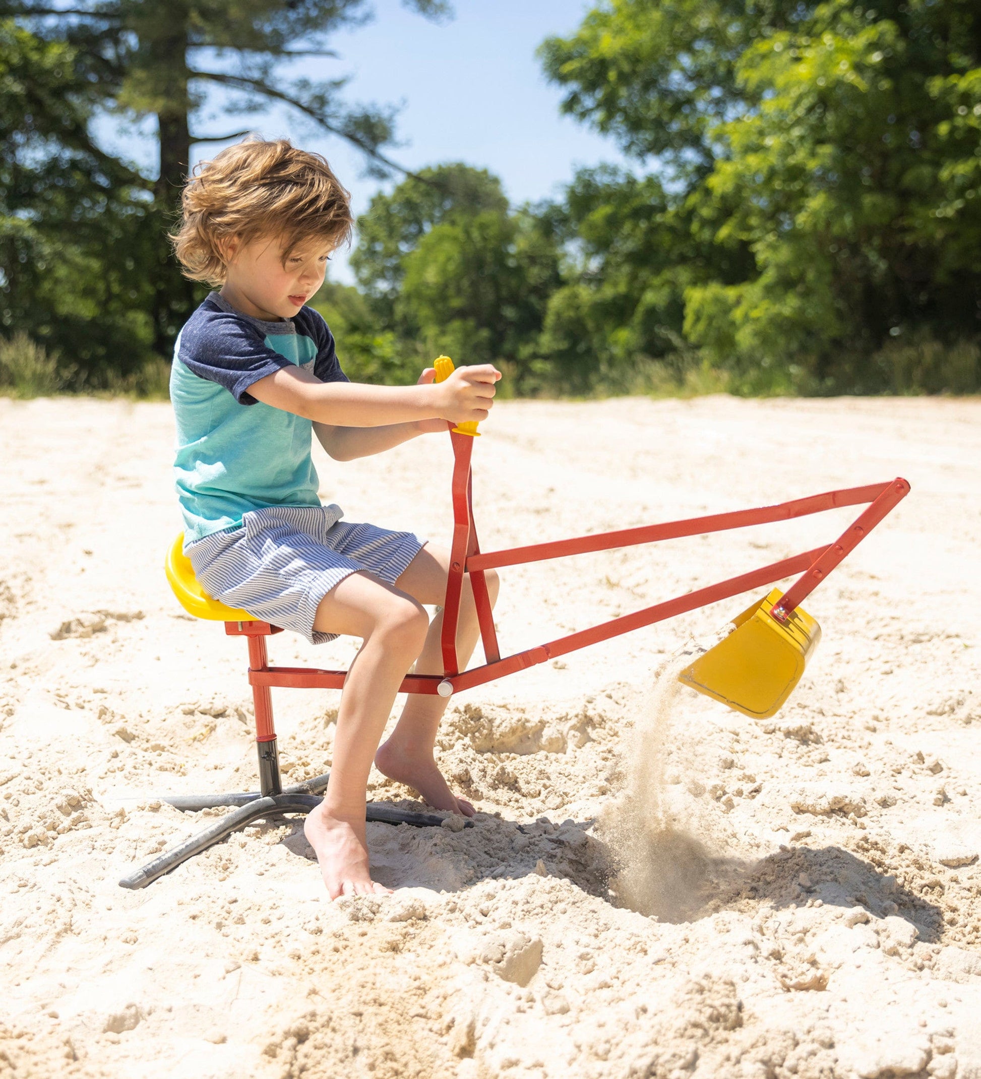 Sturdy Steel Sand Digger