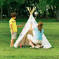 7-Foot Cotton Canvas Indoor and Outdoor Tent