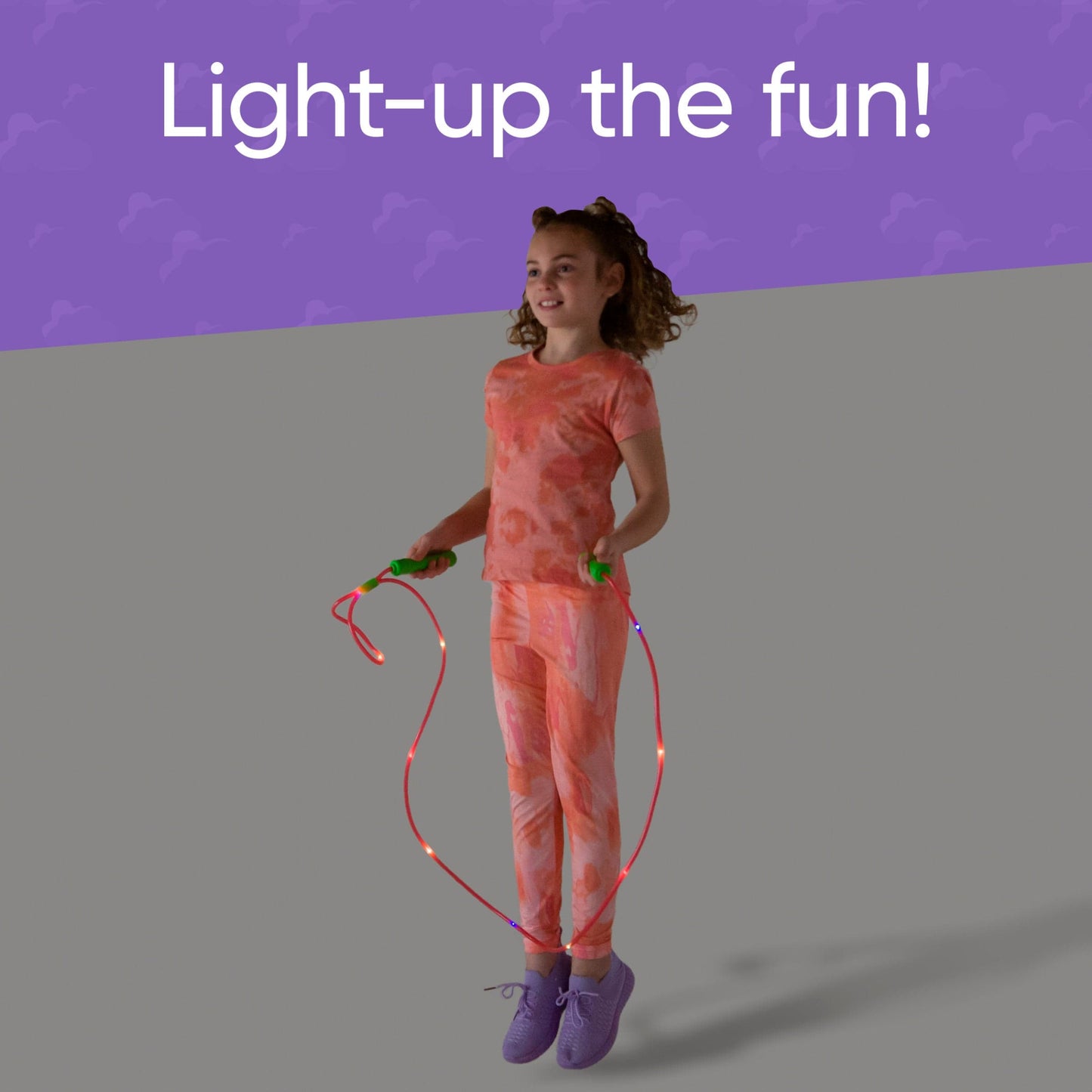 LED Light-Up Flashing Jump Rope